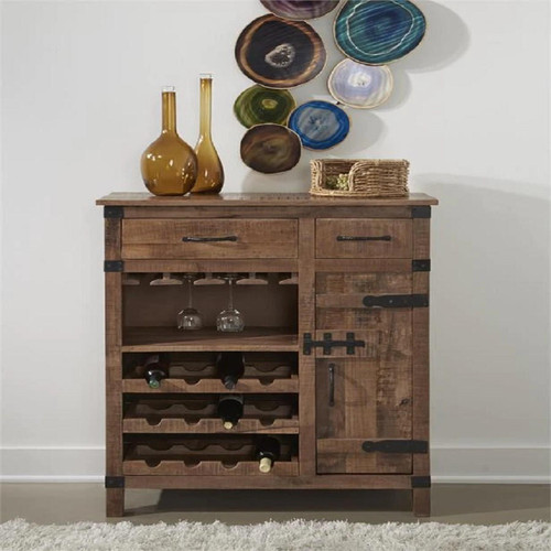  Indus Rustic Wine Cabinet 