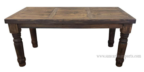  Dakota Distressed Dining Table 84"L 