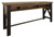 IFD Aspen Rustic Counter Height Sofa Table 78" 