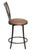 SSIL Sedona Swivel Metal Bar Stool with Back 