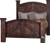 Old West Rustic Old West Ranch Mansion Bed Frame King Size 