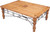 San Carlos Imports Rustic Star Coffee Table 