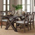 SSIL Vista Rustic 5 Piece Dining Table Set 