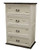 LMT Sierra Leon Rustic White Bedroom Furniture Set 