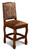 San Carlos Imports San Jose Rustic Suede Counter Stool W/ Tapestry Fabric 