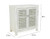 SSIL Andres White Accent Cabinet 38"L 