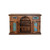 LMT Merida Rustic Turquoise Buffet W/ Iron Doors 