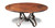 Copper Round Dining Table 2 Sizes