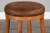 SD Arizona Rustic Oak Round Swivel Barstool 30" 