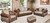 HH Rancho Southwestern Sofa 4 PC Set 