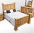 Rustic Bed Frame Queen Size