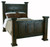  Granada Rustic Queen Size Mansion Bed 