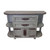 Saltillo Rustic Collection Saltillo Gray Accent Console Table 