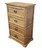 Saltillo Rustic Collection Saltillo Rustic Mission Four Drawer Chest 