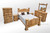 Saltillo Rustic Collection Saltillo Grande Rustic Full Bedroom Set 