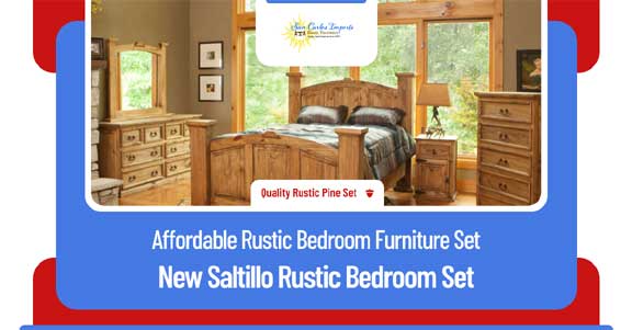 Saltillo Rustic Bedroom Set