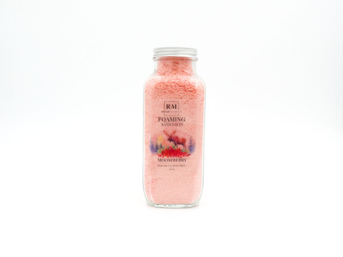 Mooseberry Foaming Bath Salts