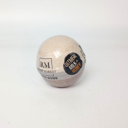 Oatmeal, Milk, + Honey Bath Bomb