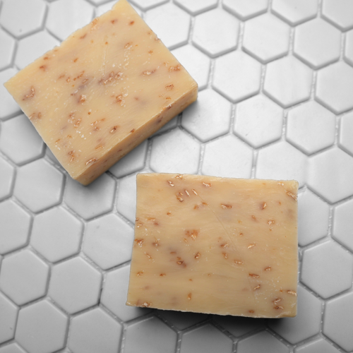 Unscented Oatmeal Goat Milk Bar Soap