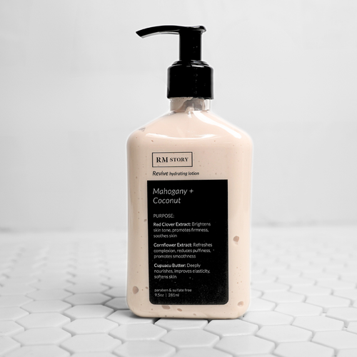 Mahogany + Coconut RM Story Lotion 9oz