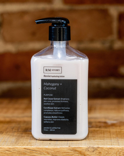 Mahogany + Coconut RM Story Lotion