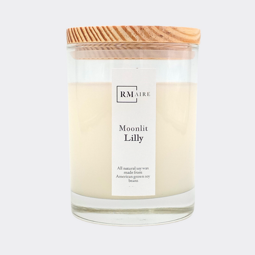 Moonlit Lilly Candle - 9.5 oz