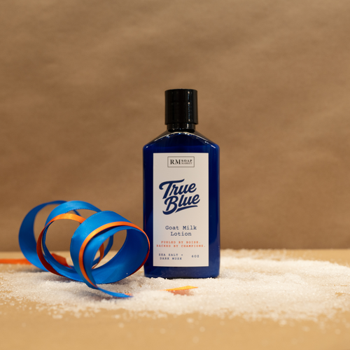 TRUE BLUE Sea Salt + Dark Musk Lotion