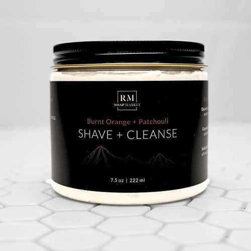 Burnt Orange + Patchouli Shave + Cleanse