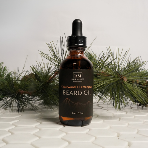 Cedarwood + Lemongrass Beard Oil