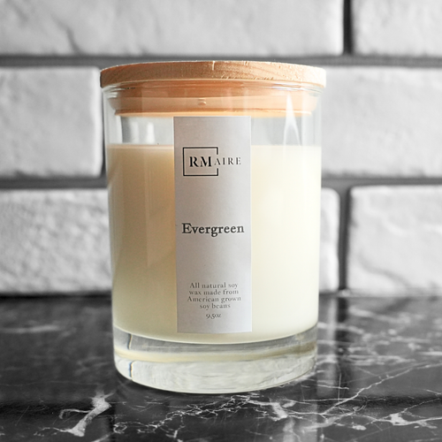 Evergreen Candle