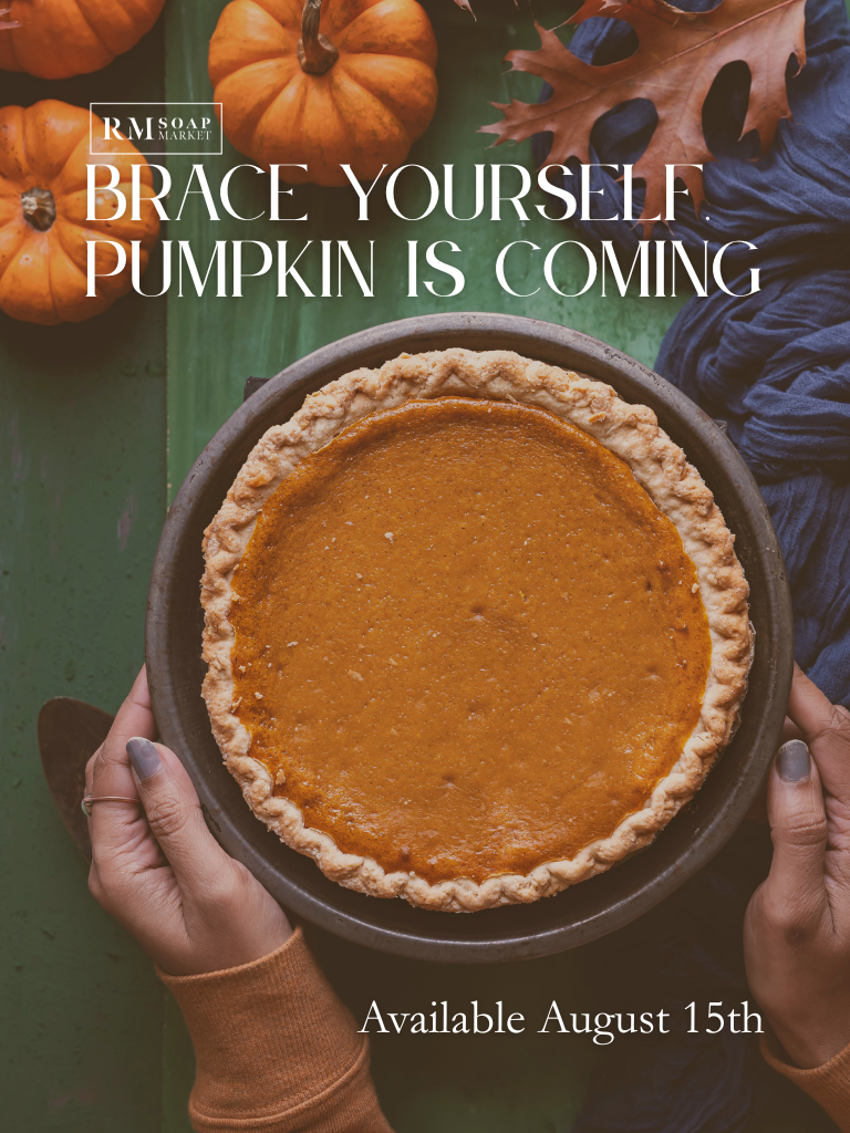 Brace Yourself. Pumpkin is coming.