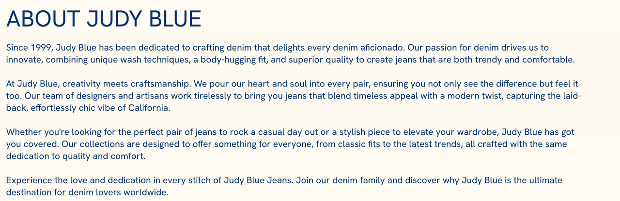 Judy Blue Jeans