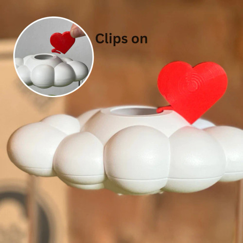 Red Heart Charm - Charm only