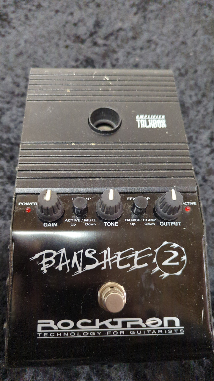 Rocktron BANSHEE TALKBOX トーキングモジュレーター Rocktron Banshee 2 Talk Box Guitar Effects Pedal – Talkbox Effect