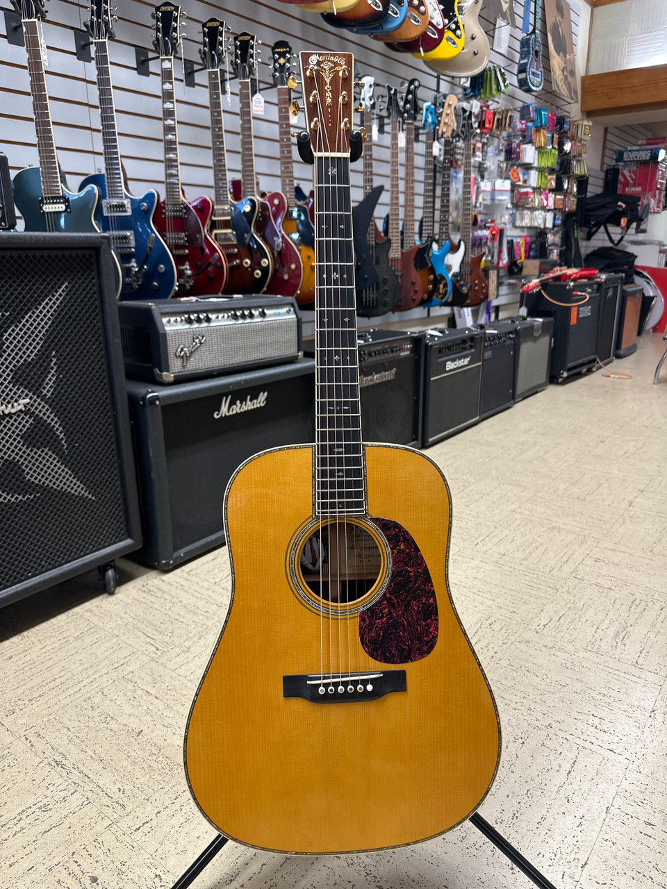 Martin D-45 MIke Longworth Acoustic Guitar - Used