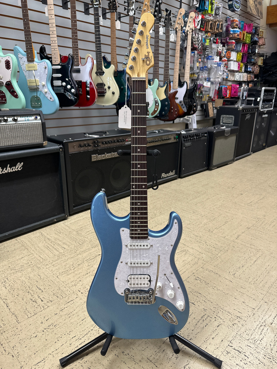 G&L Tribute Legacy HSS Electric Guitar