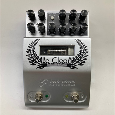 ギター TWO NOTES Le Clean Two Notes AUDIO ENGINEERING Le Clean Preamp Effects Pedal
