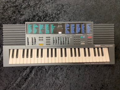鍵盤楽器 YAMAHA PSS-380 Yamaha PSS-380 - sophisticated FM Portasound! - YouTube