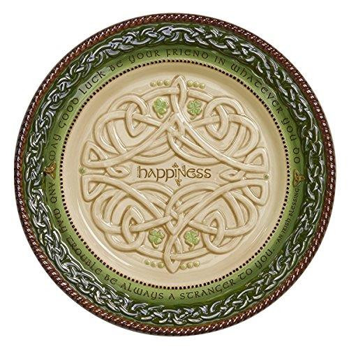 Happiness Celtic Dessert Plate Celtic Gifts Irish Kitchenware