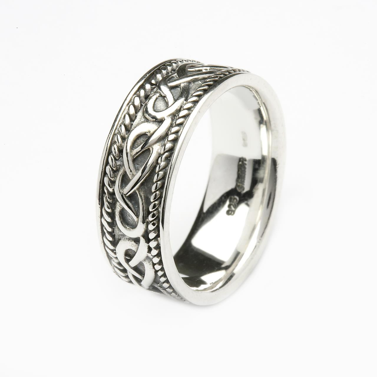 Men S Sterling Silver Celtic Ring SD1 9F Image1  87976.1480133348 ?c=2&imbypass=on