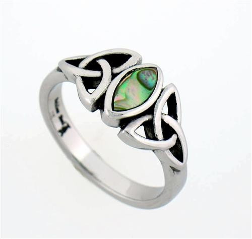 celtic trinity knot ring