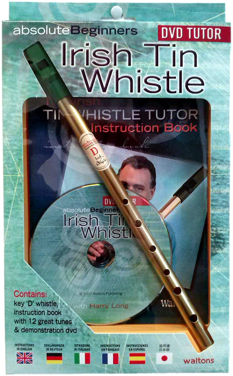 Absolute Beginners Irish Tin Whistle & DVD Pack