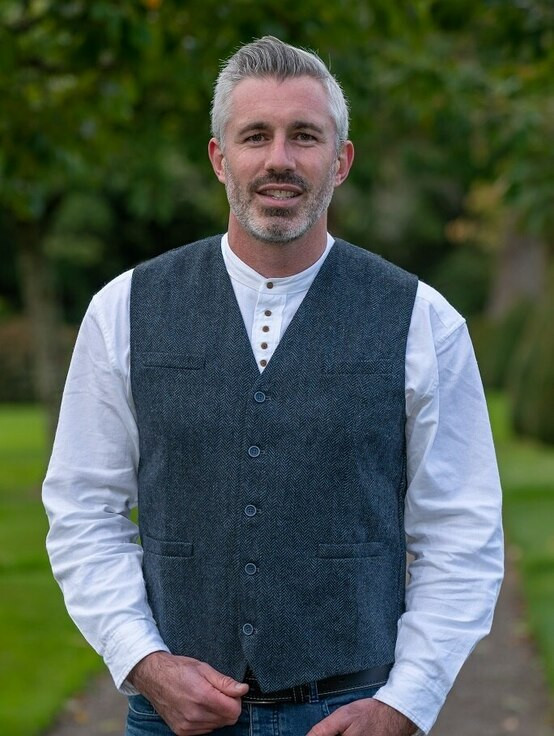 Emerald Isle Navy Blue Waistcoat Vest Irish Clothing