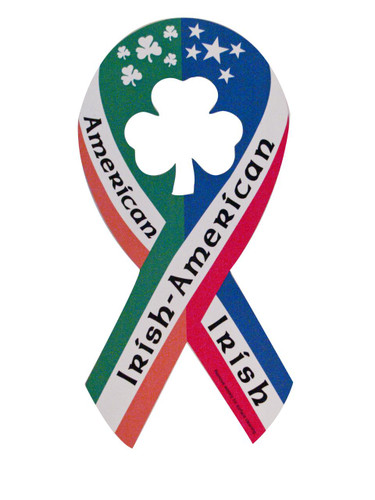 Ribbon Magnet - Irish/American