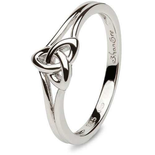 Sterling Silver Trinity Knot Ring
