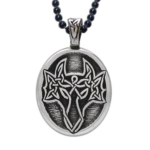 Pewter Celtic Dragon Necklace