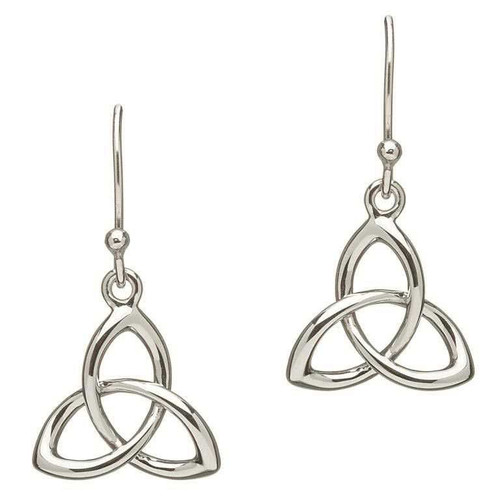 Sterling Silver Trinity Knot Earrings Sterling Silver Trinity Knot Earrings