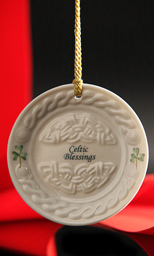 Belleek Celtic Blessings Ornament