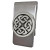 Celtic Money Clip with Shield Knot