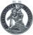 St. Christopher Protect Us Round Visor Clip